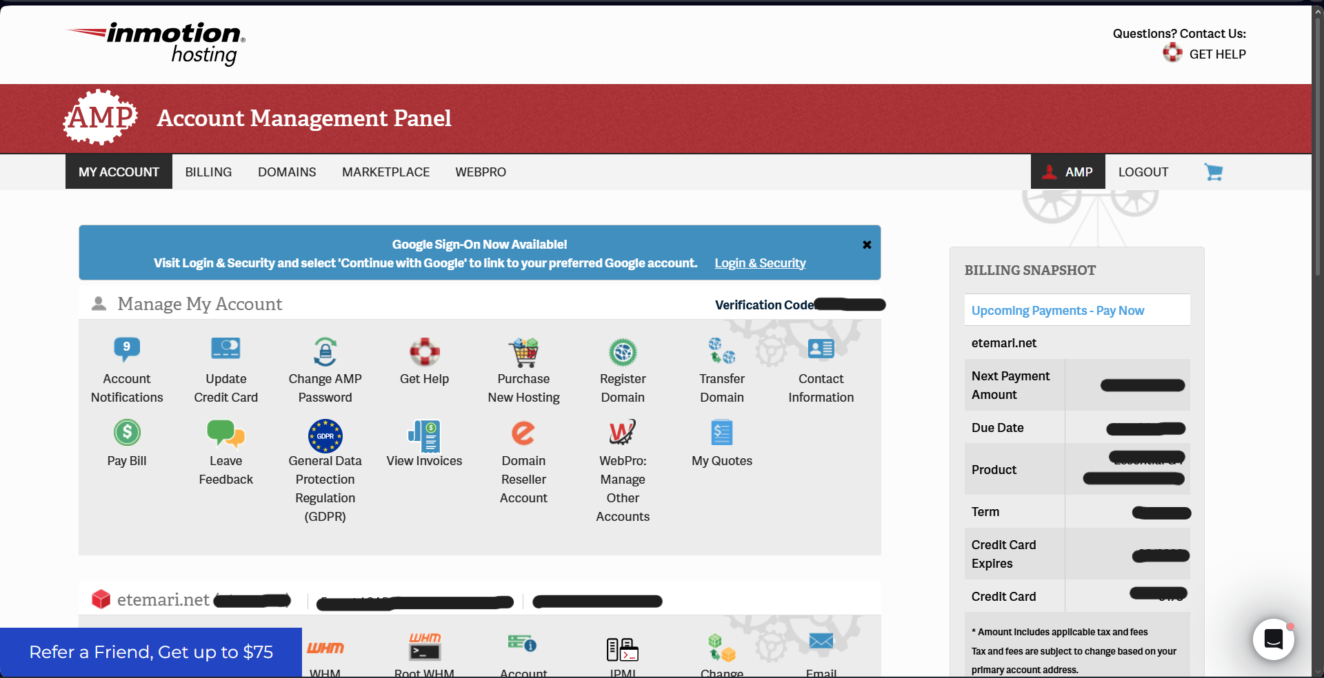 Dedicated Server Management & Maintenance